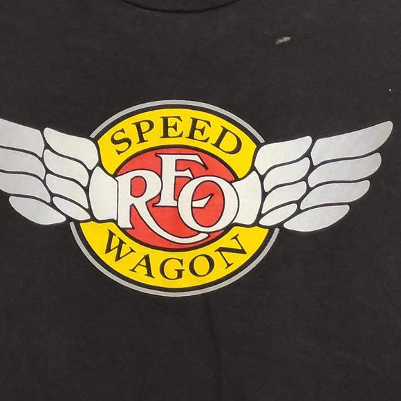 REO Speed Wagon 2009 Rock You Concert Shirt Black Size XL Bayside Heavy Weight - Picture 2 of 8